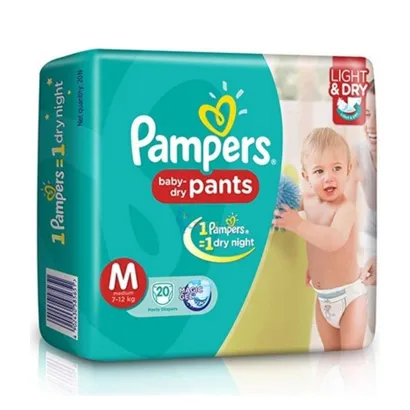 Pampers Baby Dry Pants Diaper 20 Pcs